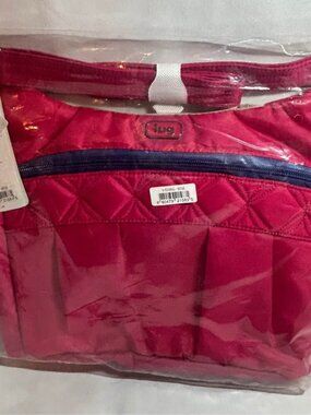 New Lug V-Swing Crossbody Bag Rose Pink Color